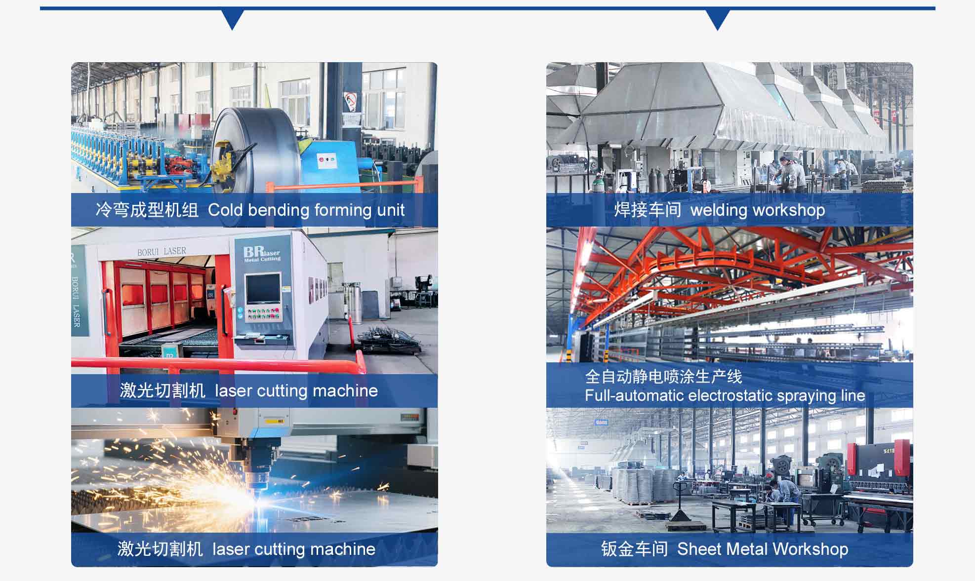 We have a large-scale manufacturing plant We have a large-scale manufacturing plant